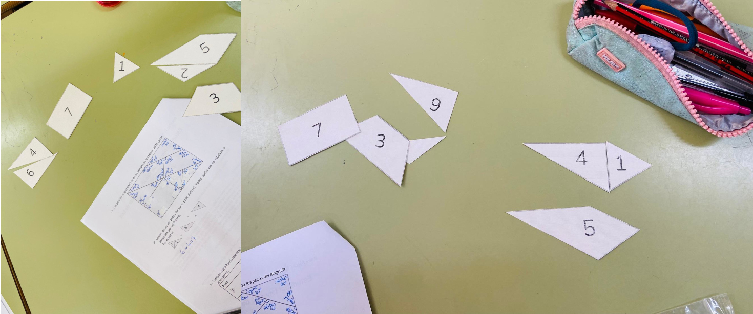 Peces dels tangram