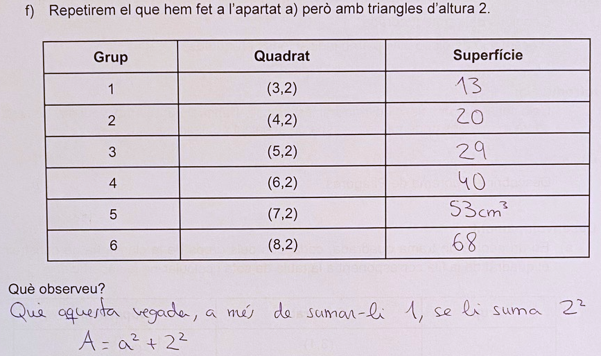 Taula observació