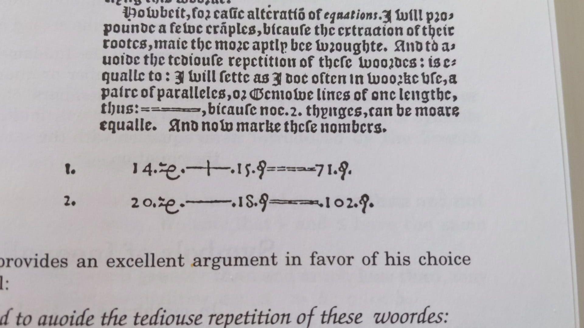 Font: “Mathematics: From the Birth of Numbers”, de Jan Gullberg (Gullberg, 1997)