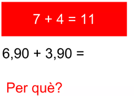 Suma decimals