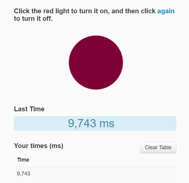 Estimating time
