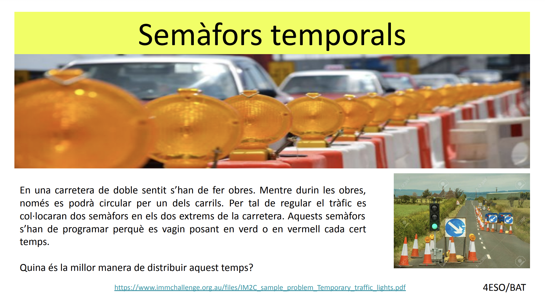 Font: “Semàfors temporals”, de Xavi Roca