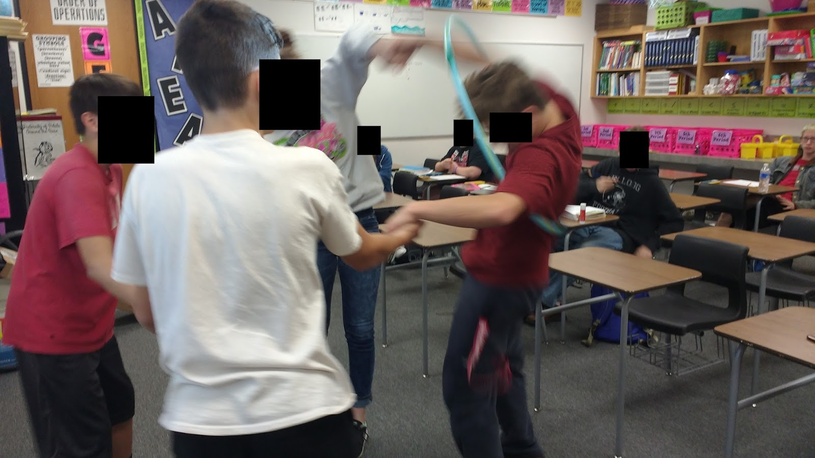 Hula-hoop Scatterplot Activity