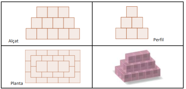 Piràmide de base rectangular
