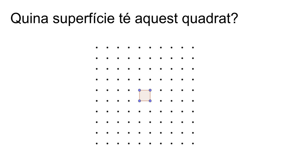 Superficie quadrat?