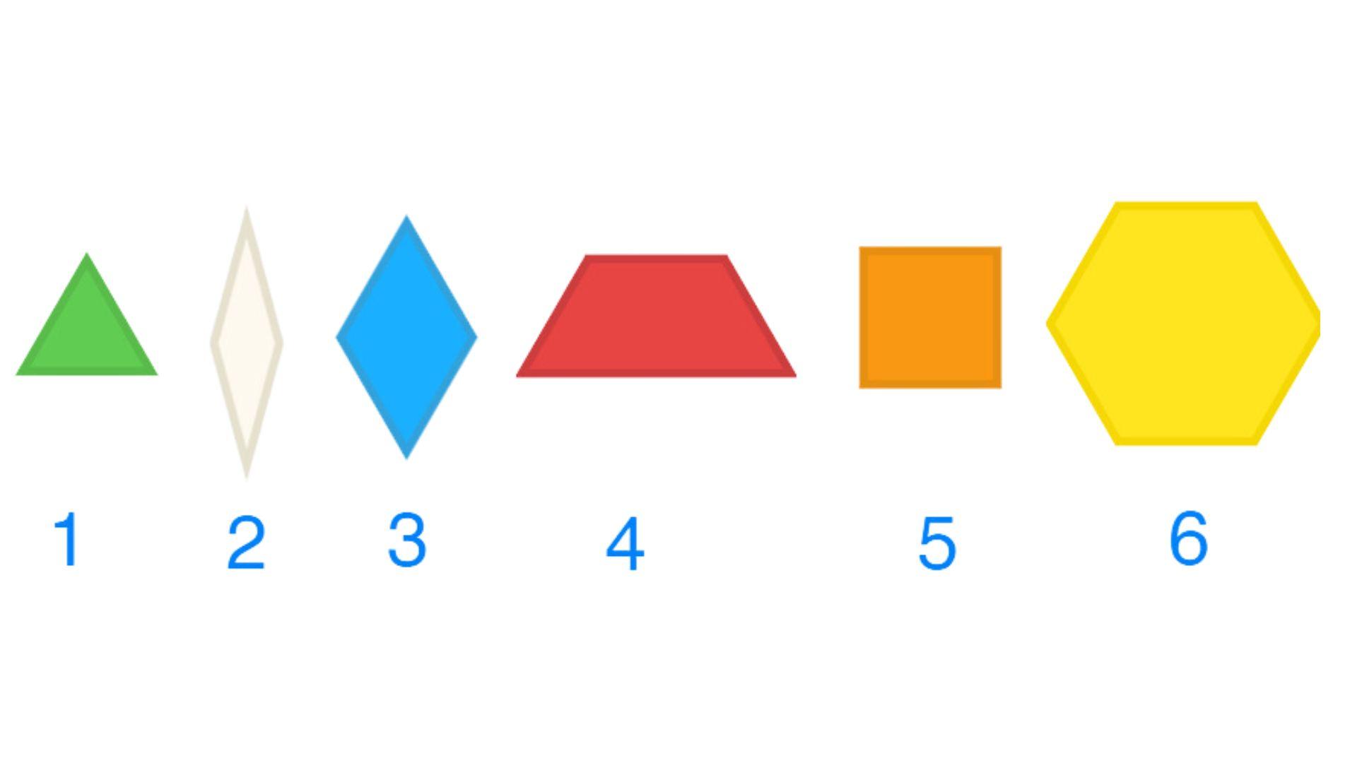 Pattern Blocks numerats