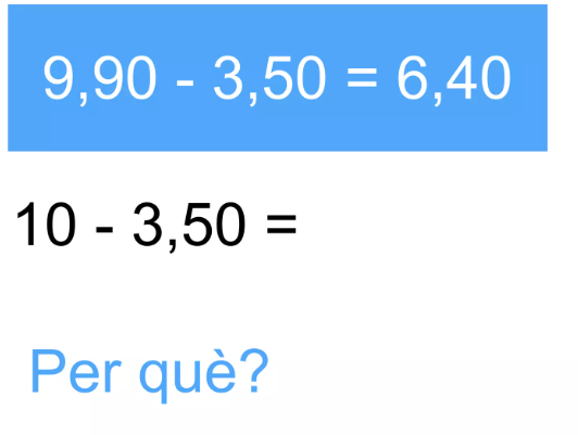 Suma decimals