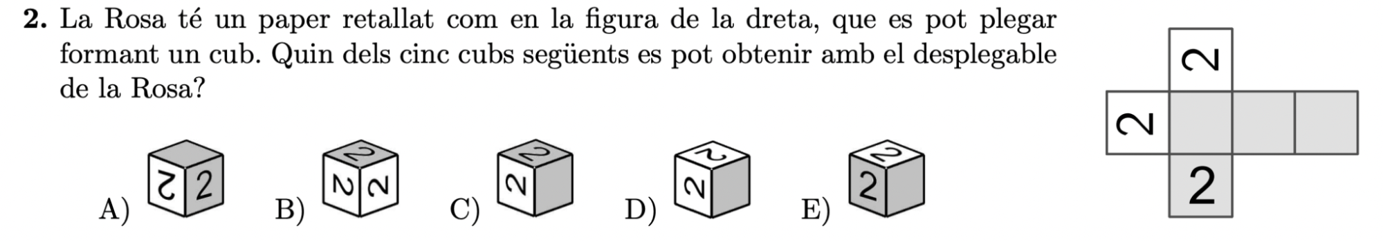 Prova Cangur de 2n d'ESO de 2023